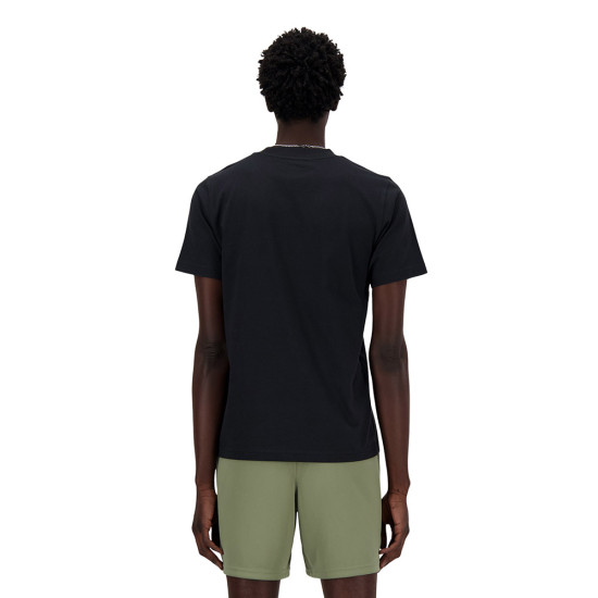 New Balance Ανδρική κοντομάνικη μπλούζα Stacked Logo T-Shirt